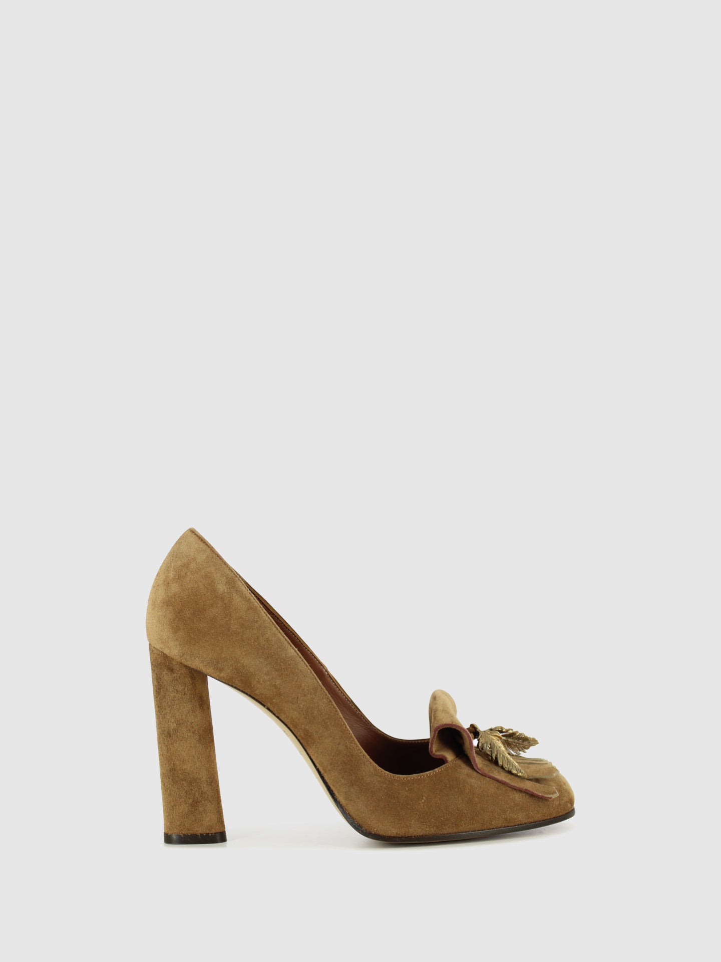 Le Silla Camel Appliqués Shoes