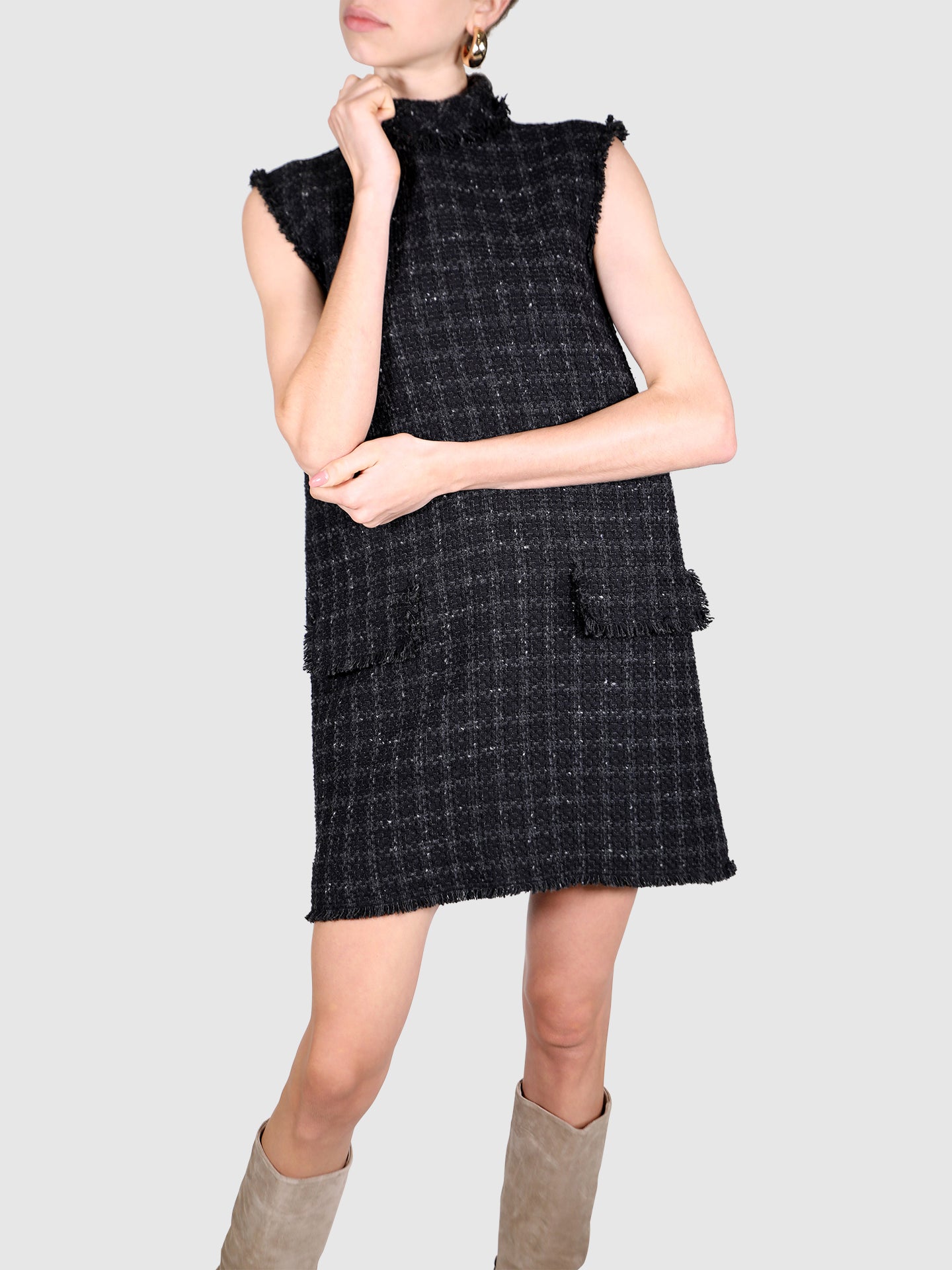 Sonia Rykiel Black Chanel Dress