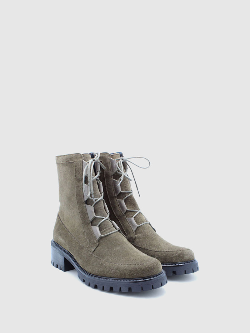 JJ Heitor Combat Boots C08L2 Khaki