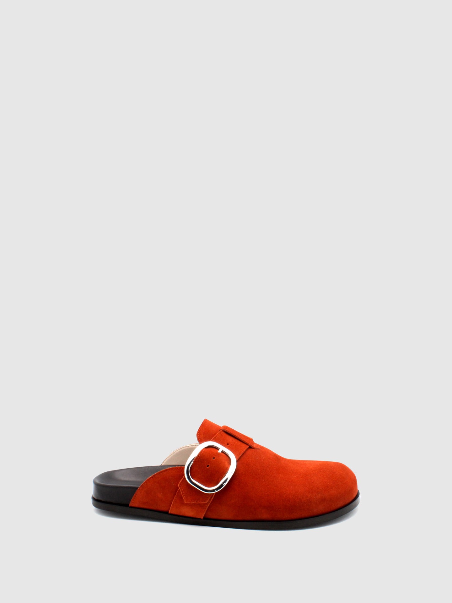 JJ Heitor Buckle Mules Caju Orange/Black