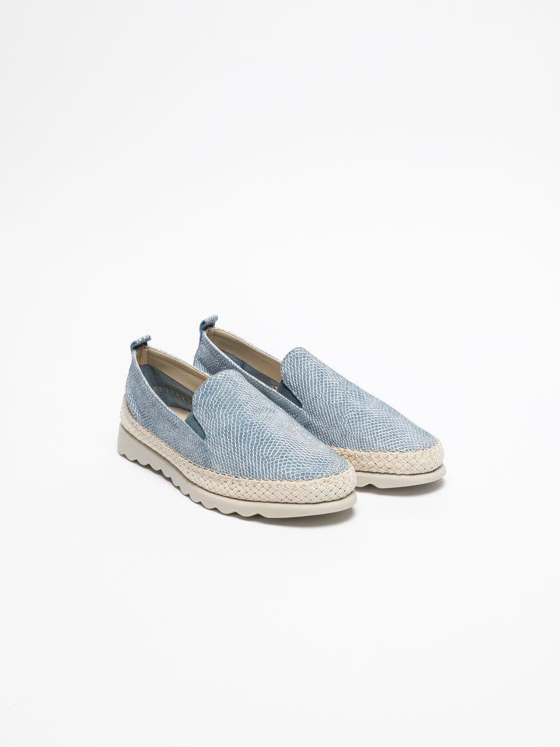 The Flexx Blue Slip-on Trainers