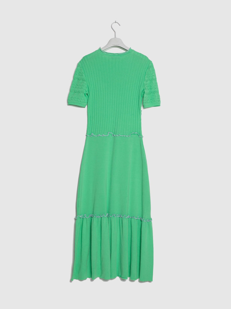 Vivetta Vestido Malha Verde