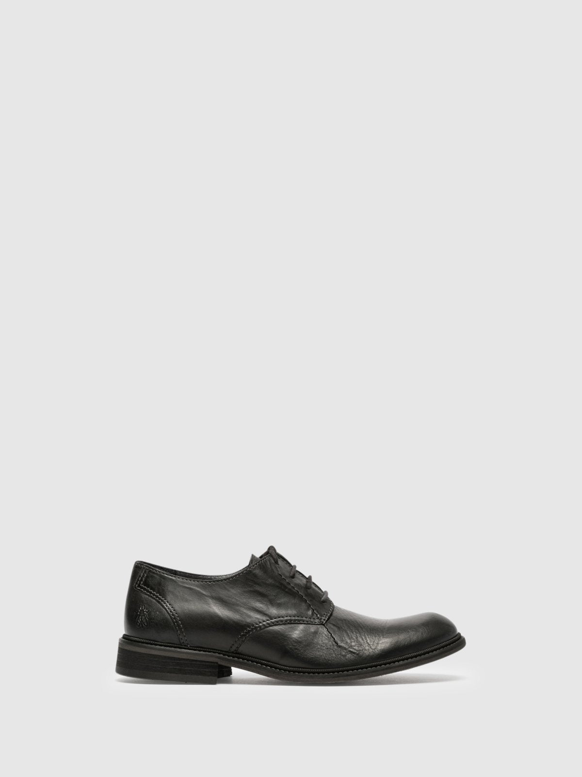 Fly London Black Derby Shoes