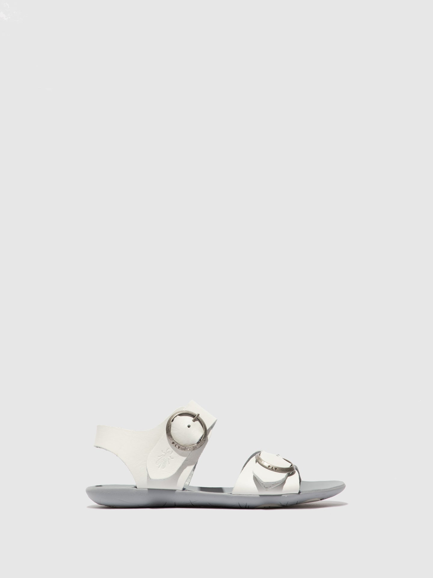 Fly London Buckle Sandals MASA757FLY BRIDLE  OFF WHITE