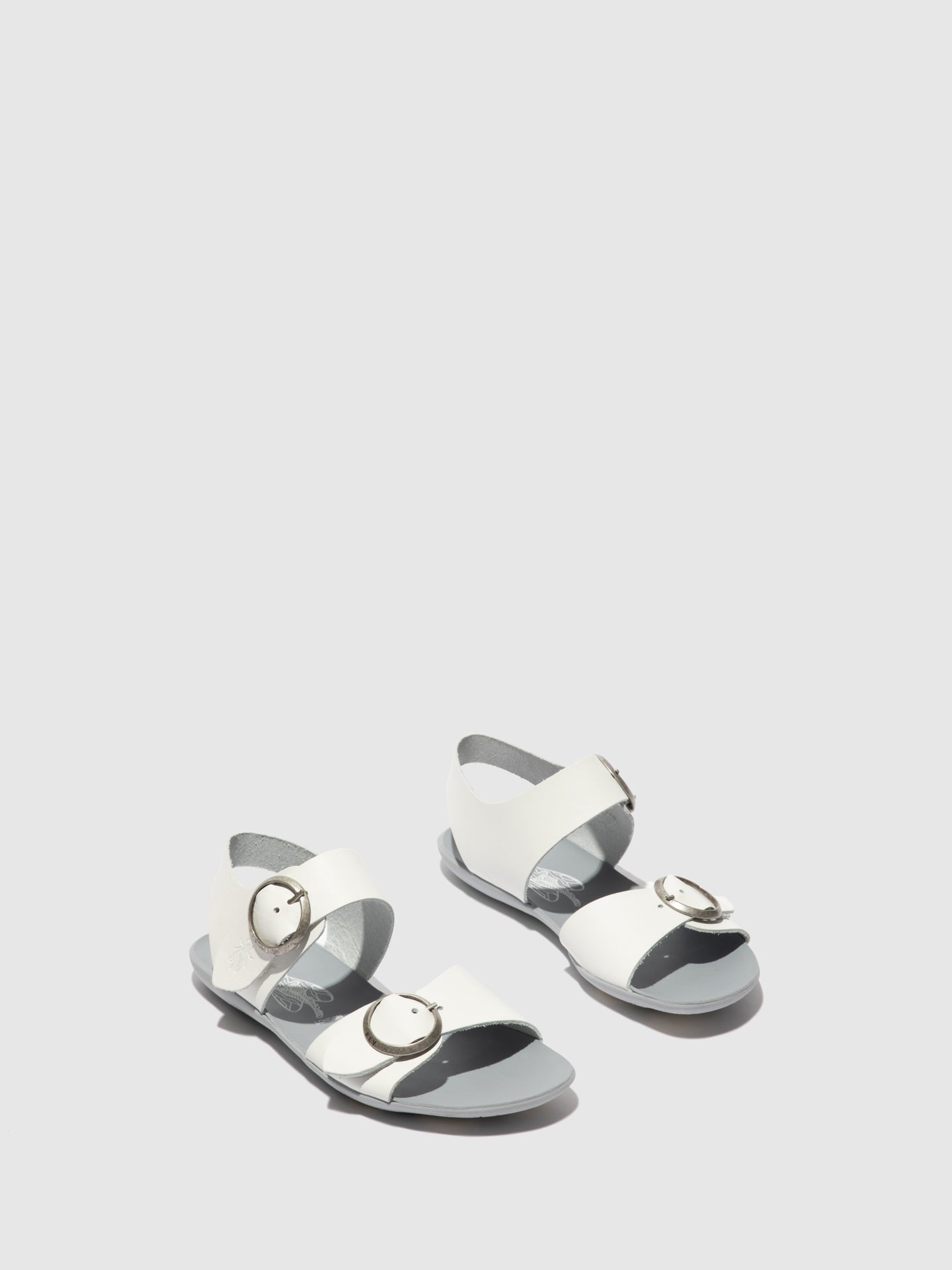 Fly London Buckle Sandals MASA757FLY BRIDLE  OFF WHITE