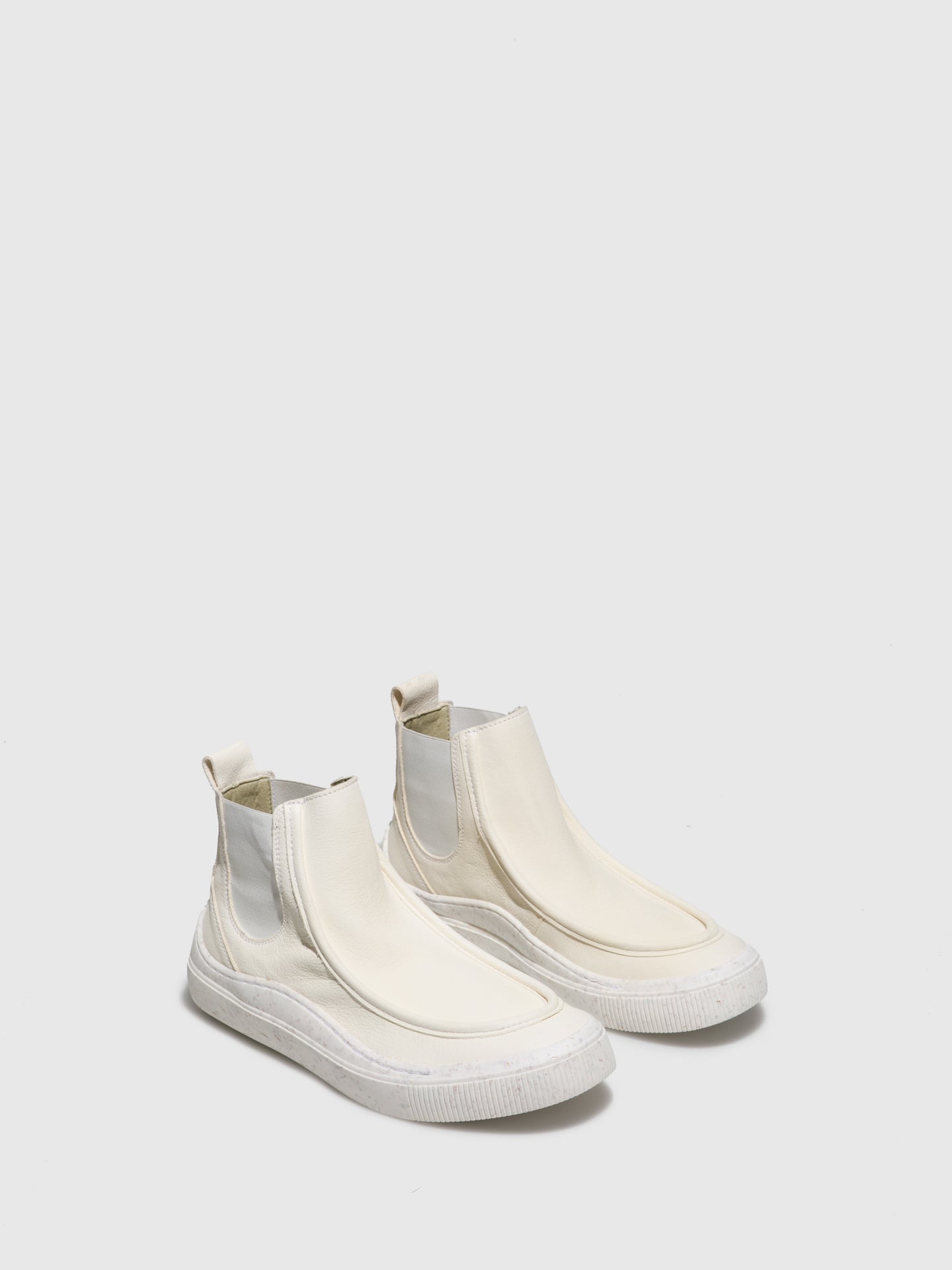 Fly London Chelsea Ankle Boots SAMO430FLY BIO OFFWHITE