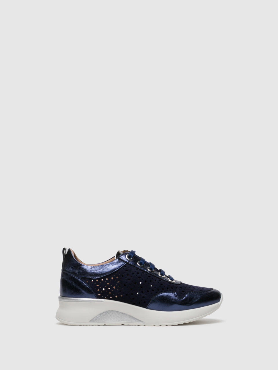 Foreva Blue Lace-up Trainers