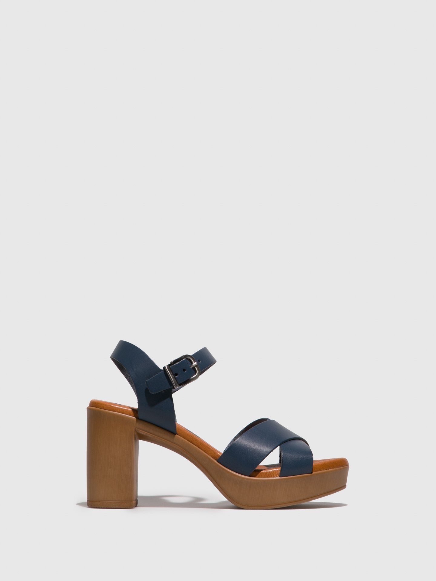 Foreva Navy Heel Sandals