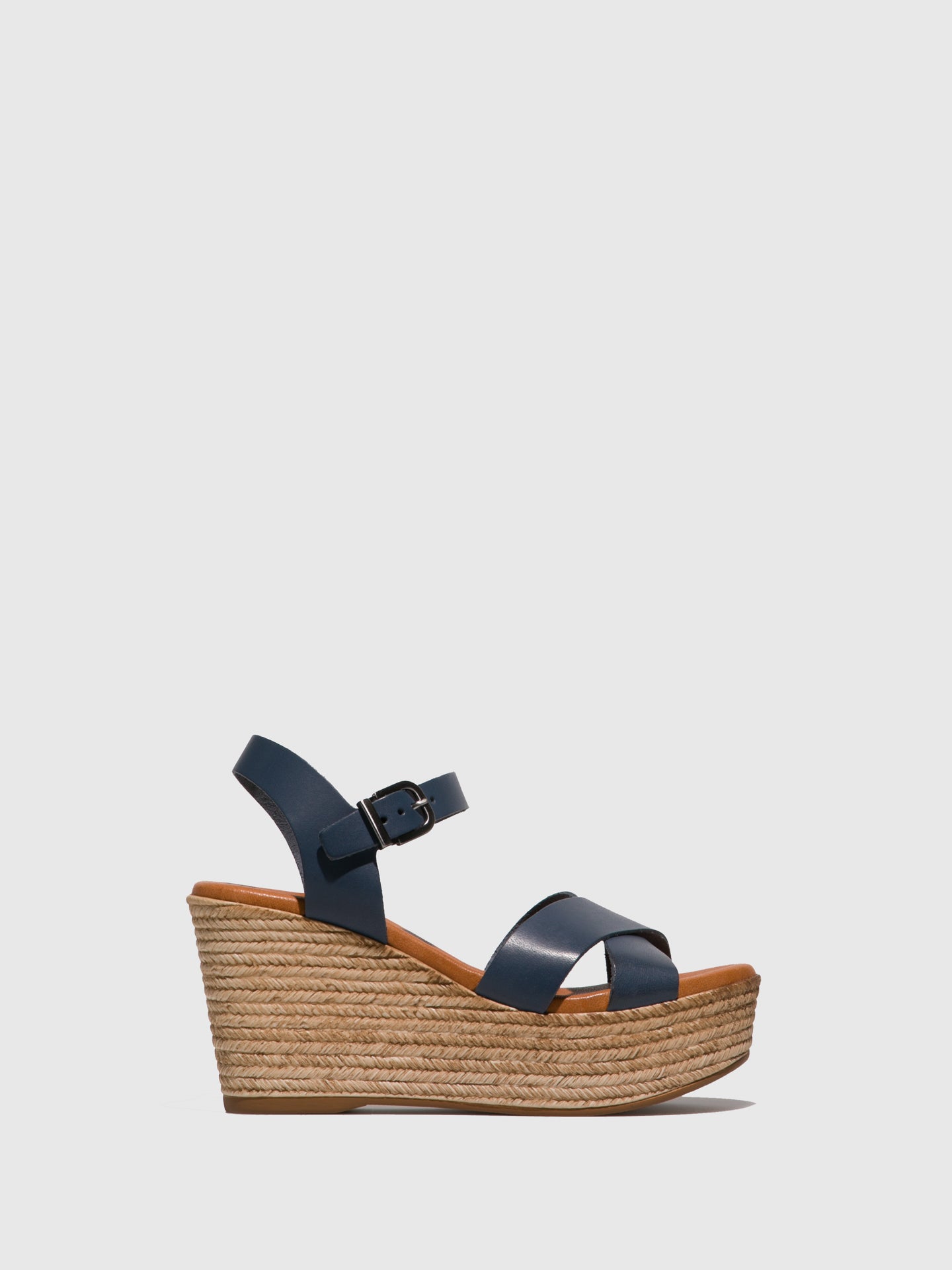 Foreva Navy Wedge Sandals