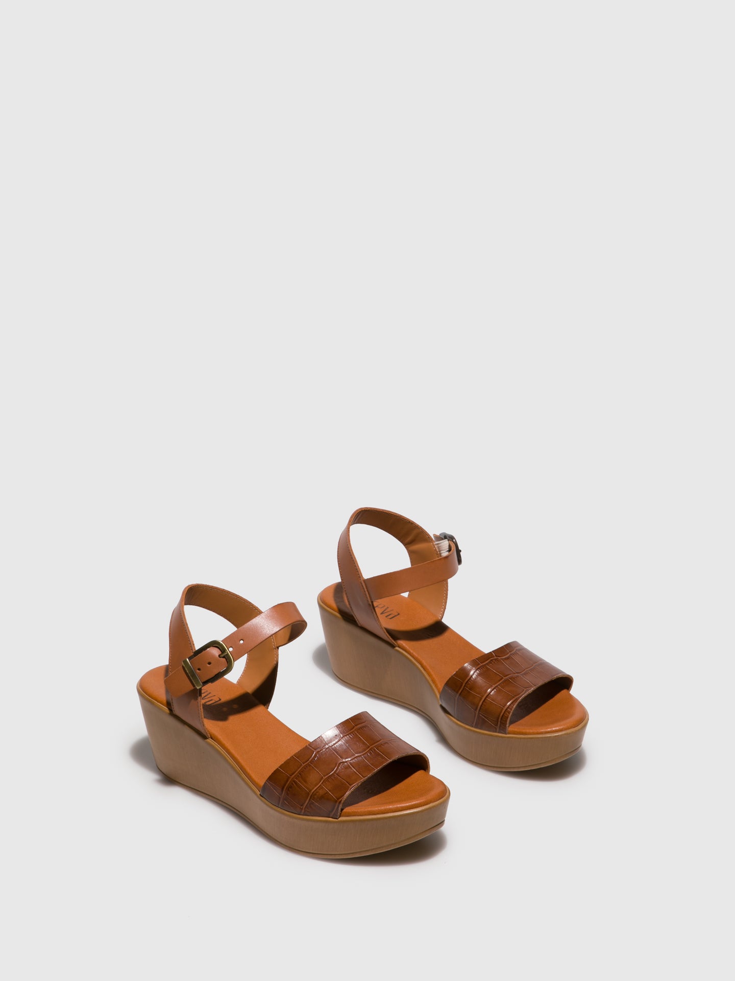 Foreva Brown Wedge Sandals