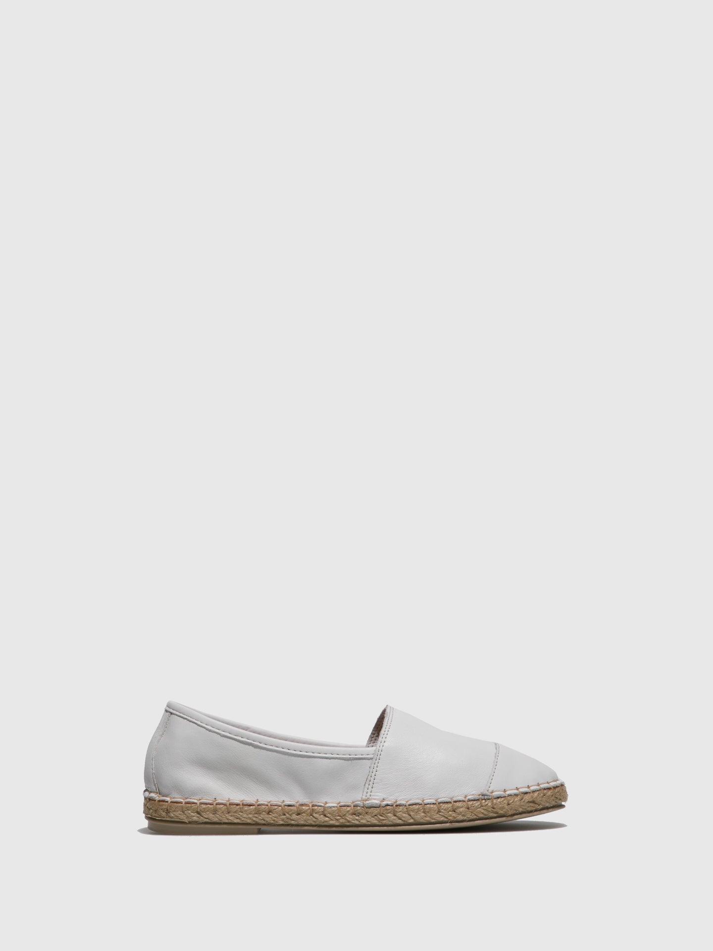 Foreva White Slip-on Espadrilles