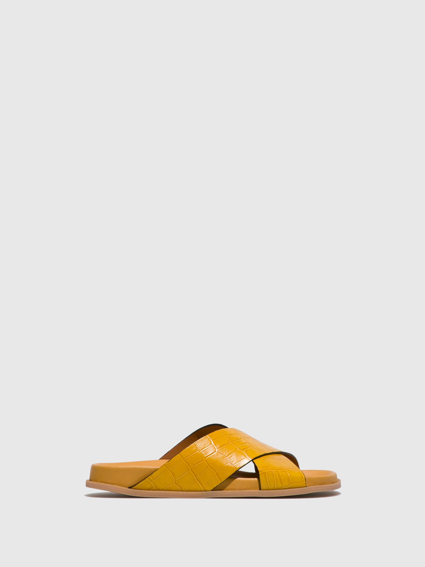 Foreva Yellow Flat Sandals