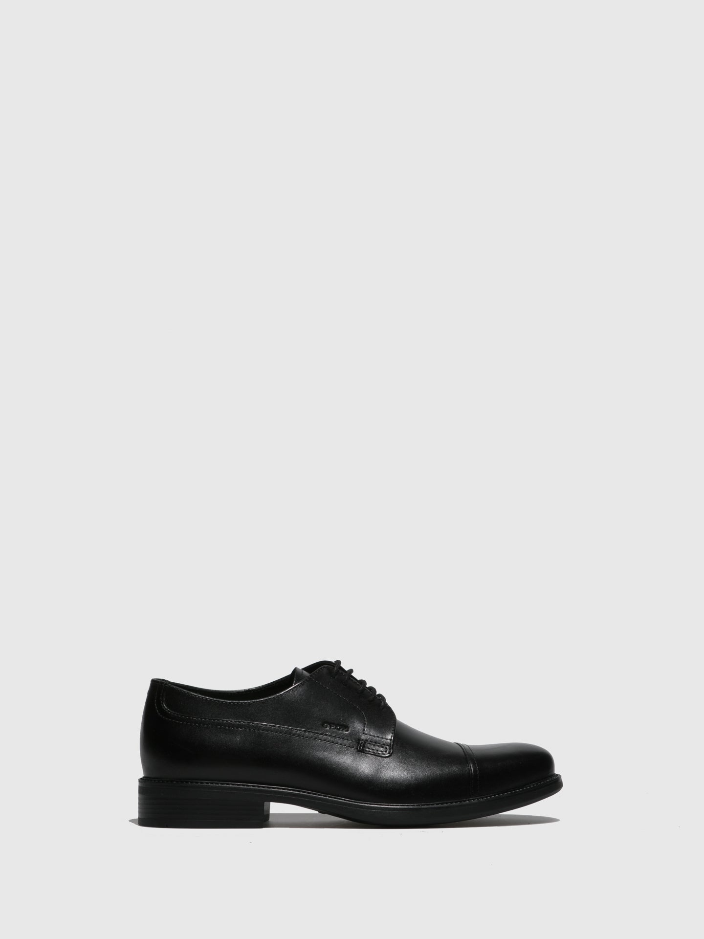 Geox Black Derby Shoes