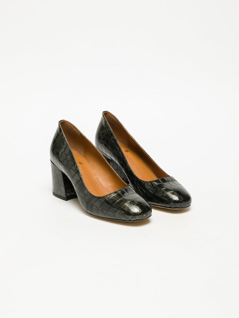 Sofia Costa DarkGreen Classic Pumps Shoes