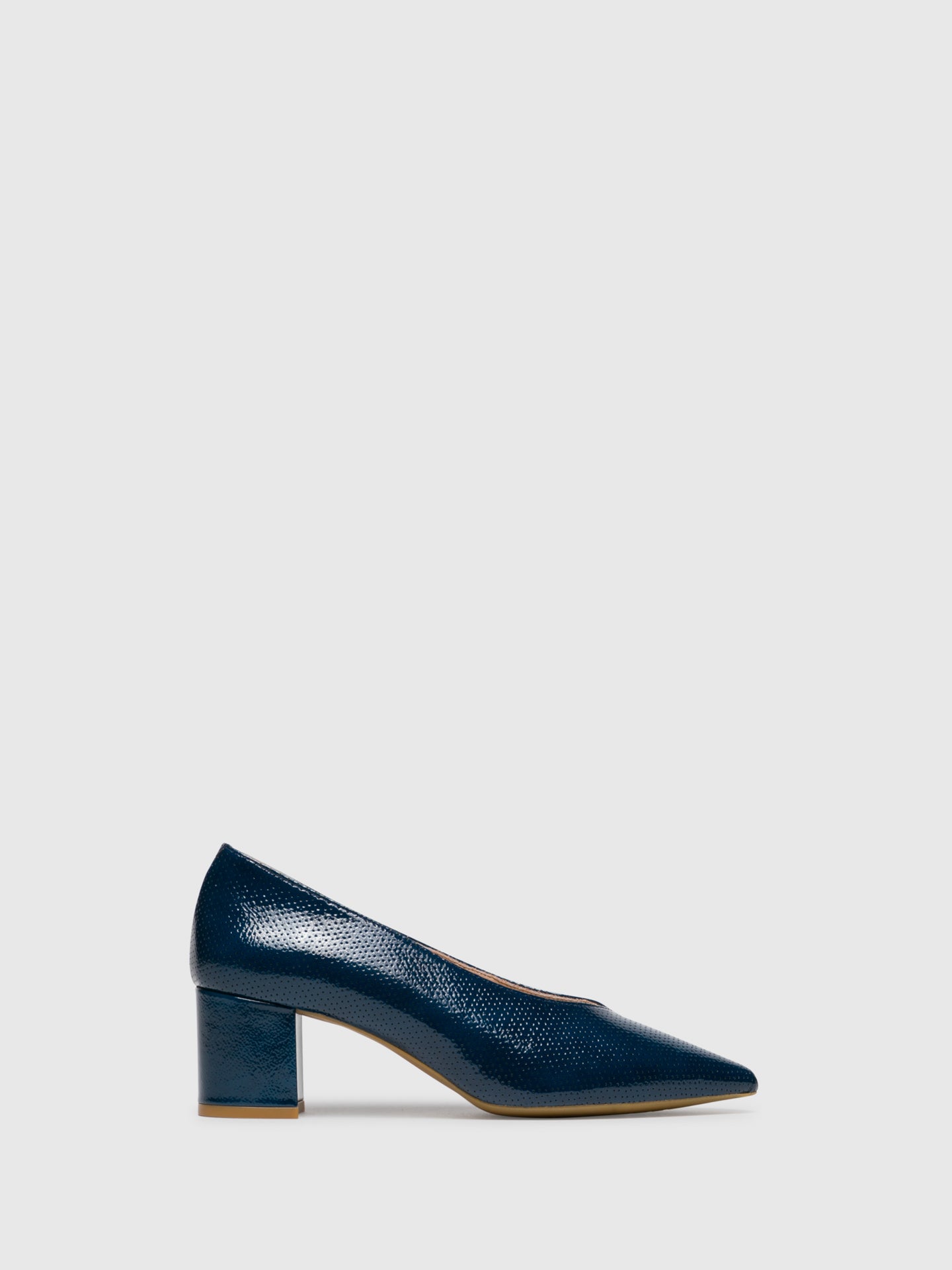 Sofia Costa Blue Pointed Toe Shoes