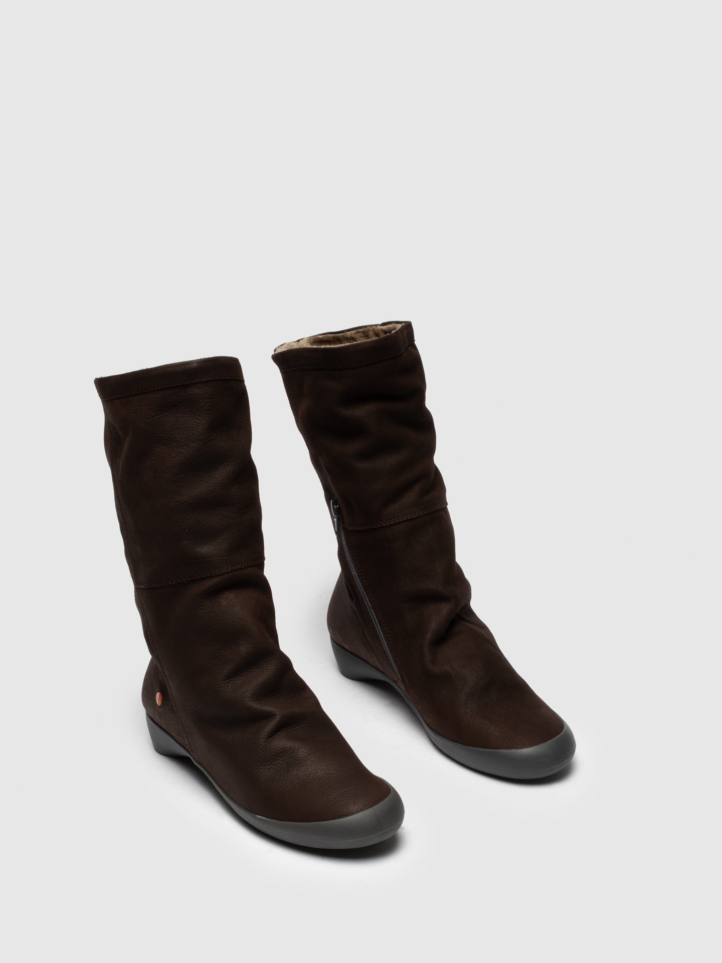 Softinos SaddleBrown Knee-High Boots